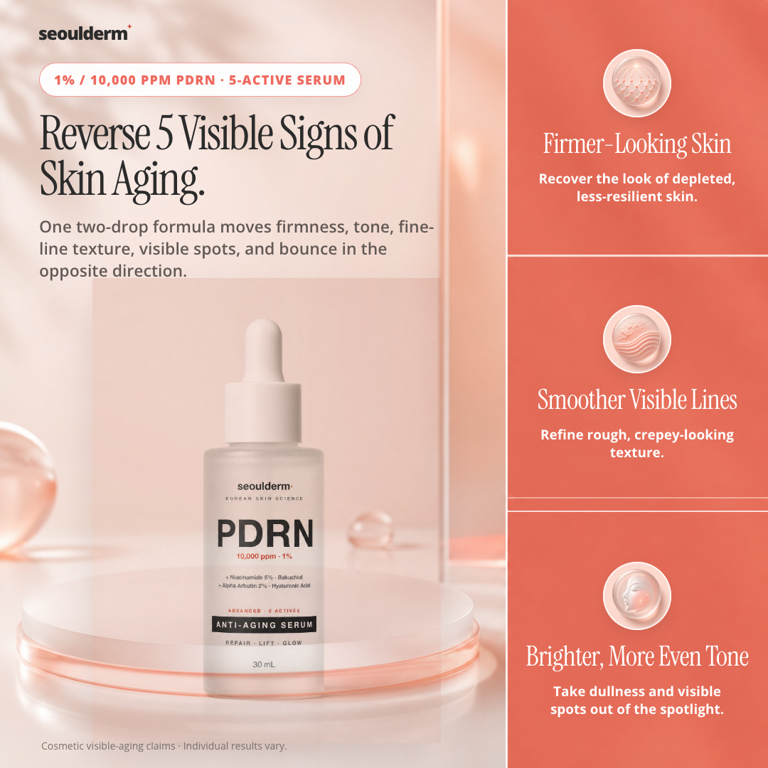 Seoulderm 1 percent PDRN anti-aging serum hero
